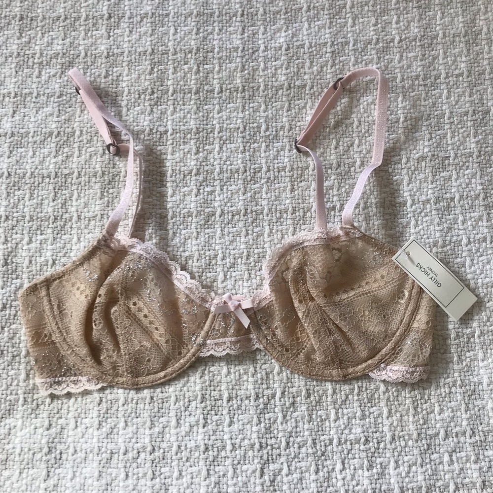 NWT Deadstock Gilly Hicks Lace Demi Bra